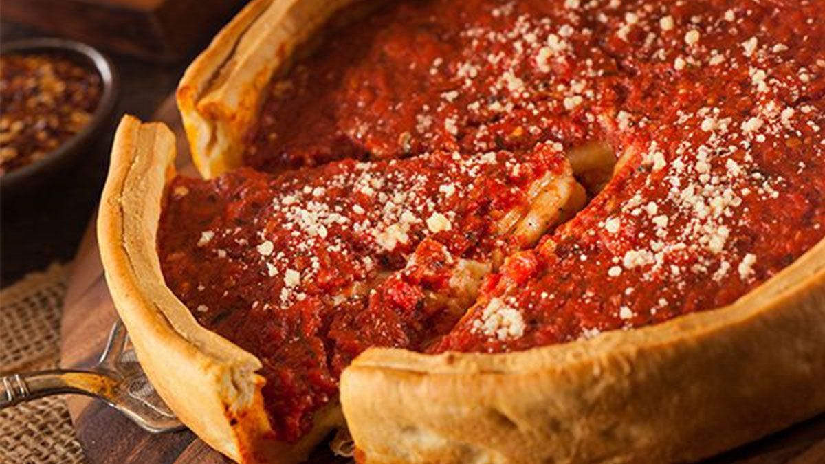 History of the Deep Dish Pizza