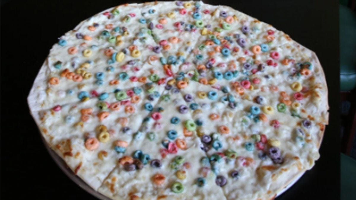 ‘Loopy Fruits’ Pizza Sparks Another Ingredient Debate